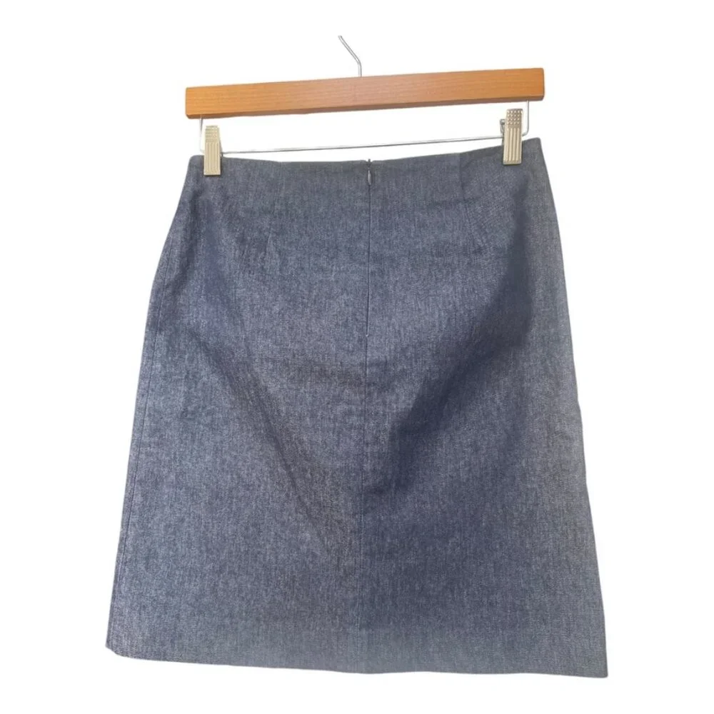 TF Atelier Paris Dark Denim mini skirt women's size 38